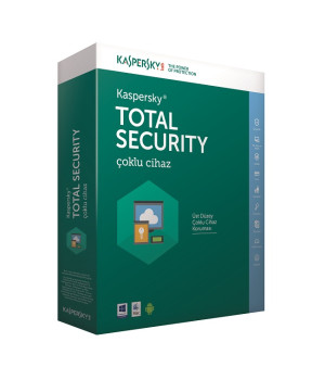 KASPERSKY Total Security Trk Kutu 1yıl 3 kullanıcı + İnternet Sec for Android